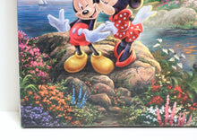 Load image into Gallery viewer, Thomas Kinkade Mickey and Minnie - Sweetheart Cove 12x16 S/N Canvas 41/95
