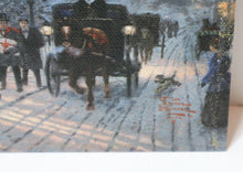 Load image into Gallery viewer, Thomas Kinkade Victorian Christmas I 9x12 1 - 1997 Canvas Classics
